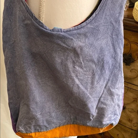 Rising International Red and Pink Patchwork Shoulder Bag - Picture 9 of 16